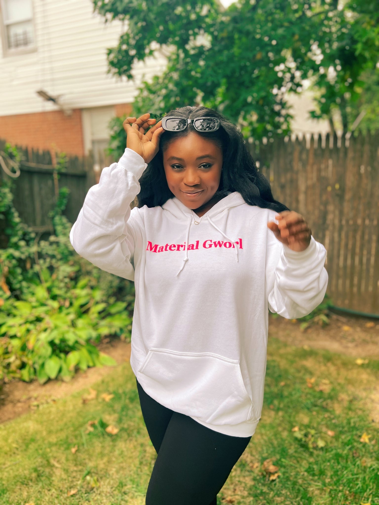 Material best sale girl hoodies