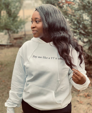 Pay me like a YT man. - Unisex Hoodie