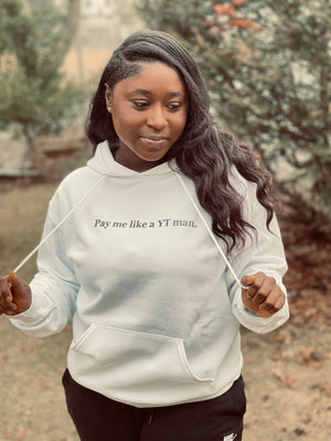 Pay me like a YT man. - Unisex Hoodie